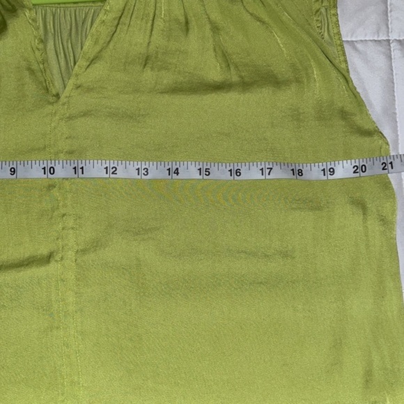 Rachel Roy Tie Neck Ruffle Sleeveless Top Size Medium - Picture 5 of 6